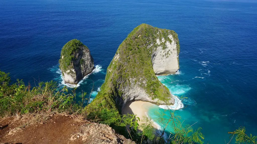 Der Aussichtspunkt Karang Dawa auf Nusa Penida