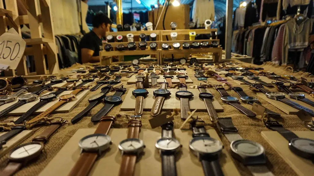 Uhrenstand in Chiang Mai