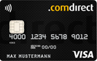Kreditkarte für den Urlaub der Comdirect