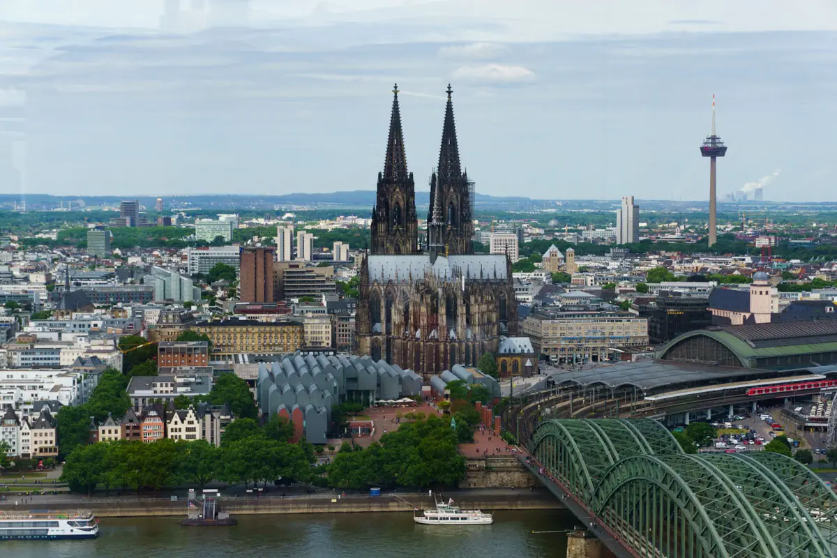 Koeln-Insidertipp-LVR-Turm Aussicht auf Köln vom LVR Turm