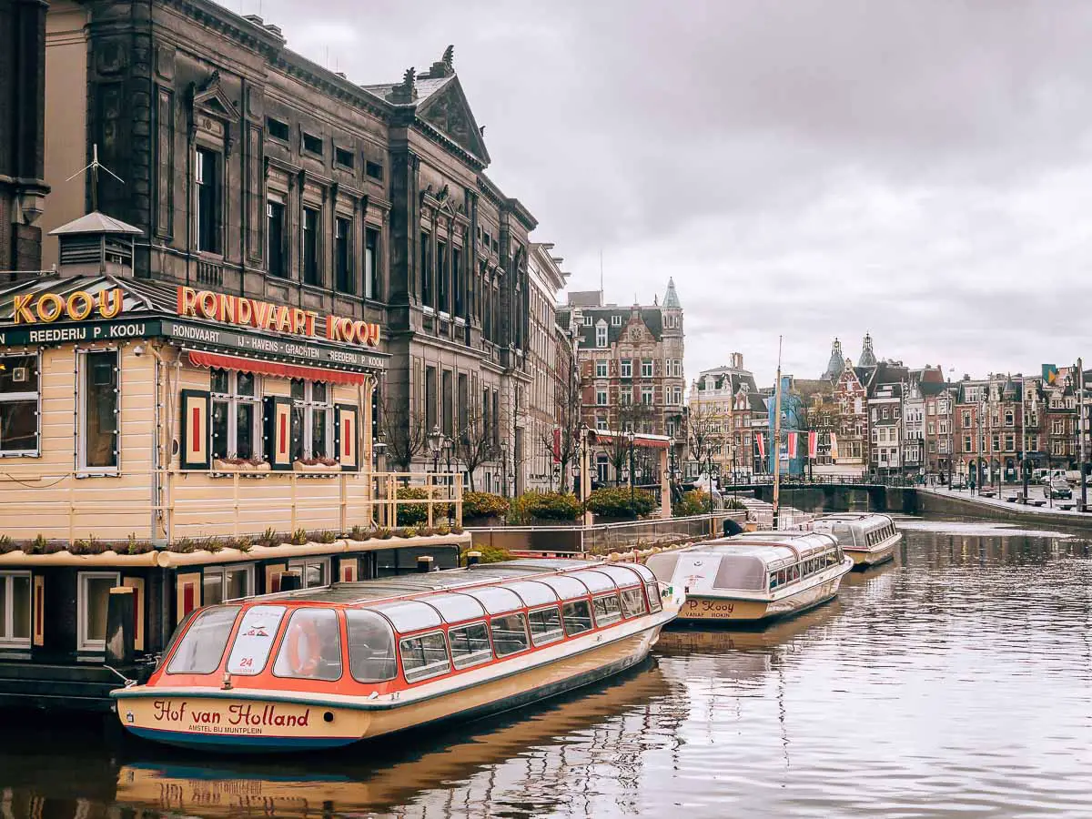 Häuser im Amsterdam Zentrum