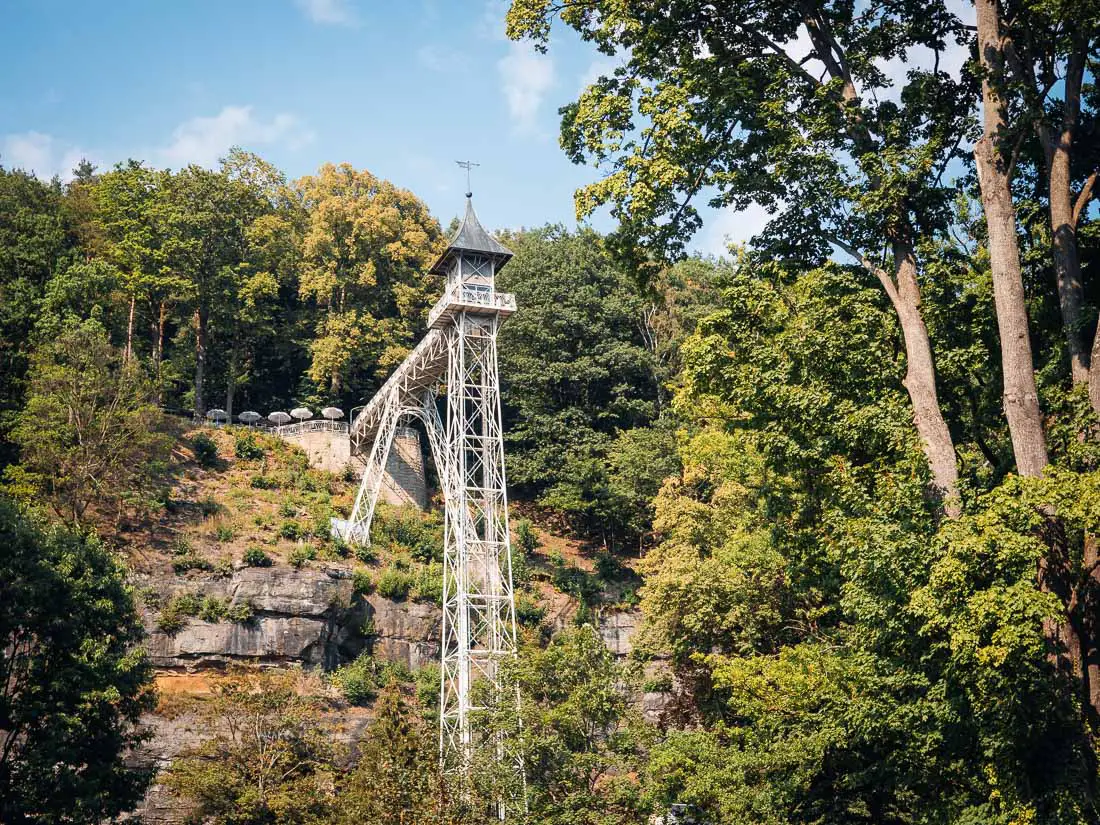 Historischer-Aufzug-Bad-Schandau-2 Bad Schandau Sehenswürdigkeiten: Der historische Aufzug