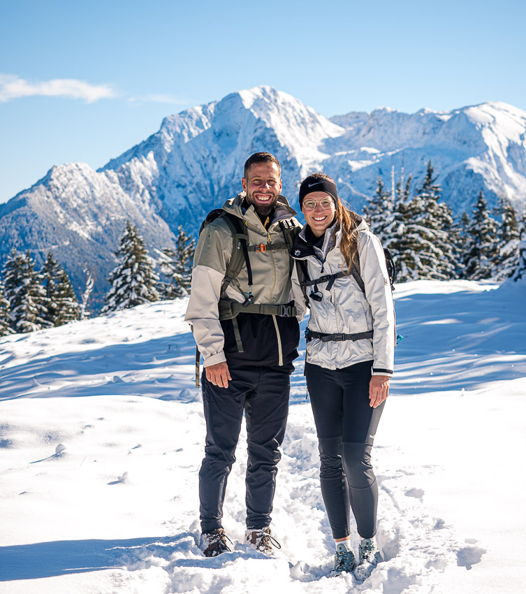 Sara & Marco im Schnee