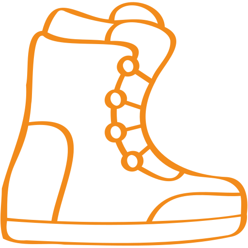 Wanderschuh-Icon für  die Packliste Wanderurlaub