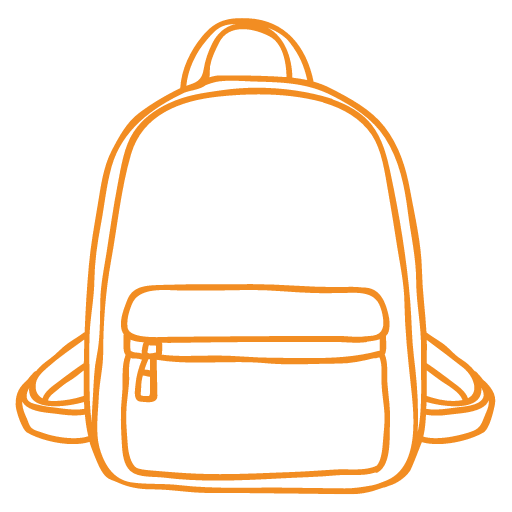 Rucksack-Icon für die "Packliste Tagestour"