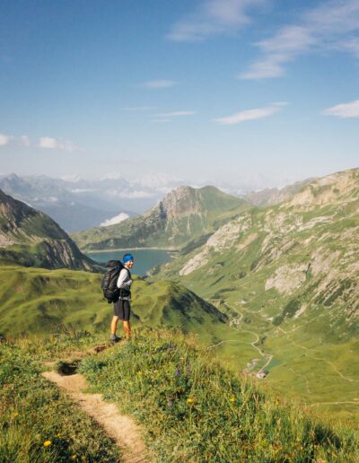 Marco in der Wanderregion Vorarlberg