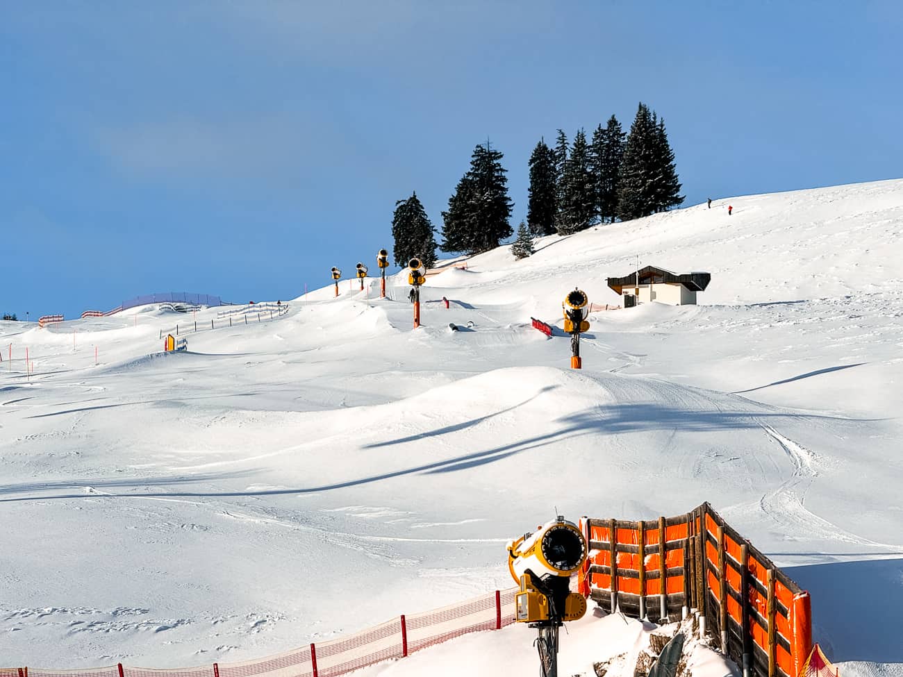 snowpark-skigebiet-steinplatte Der Snowpark in der Steinplatte in Waidring